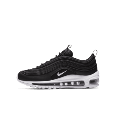 Nike air max 97 junior black and white online